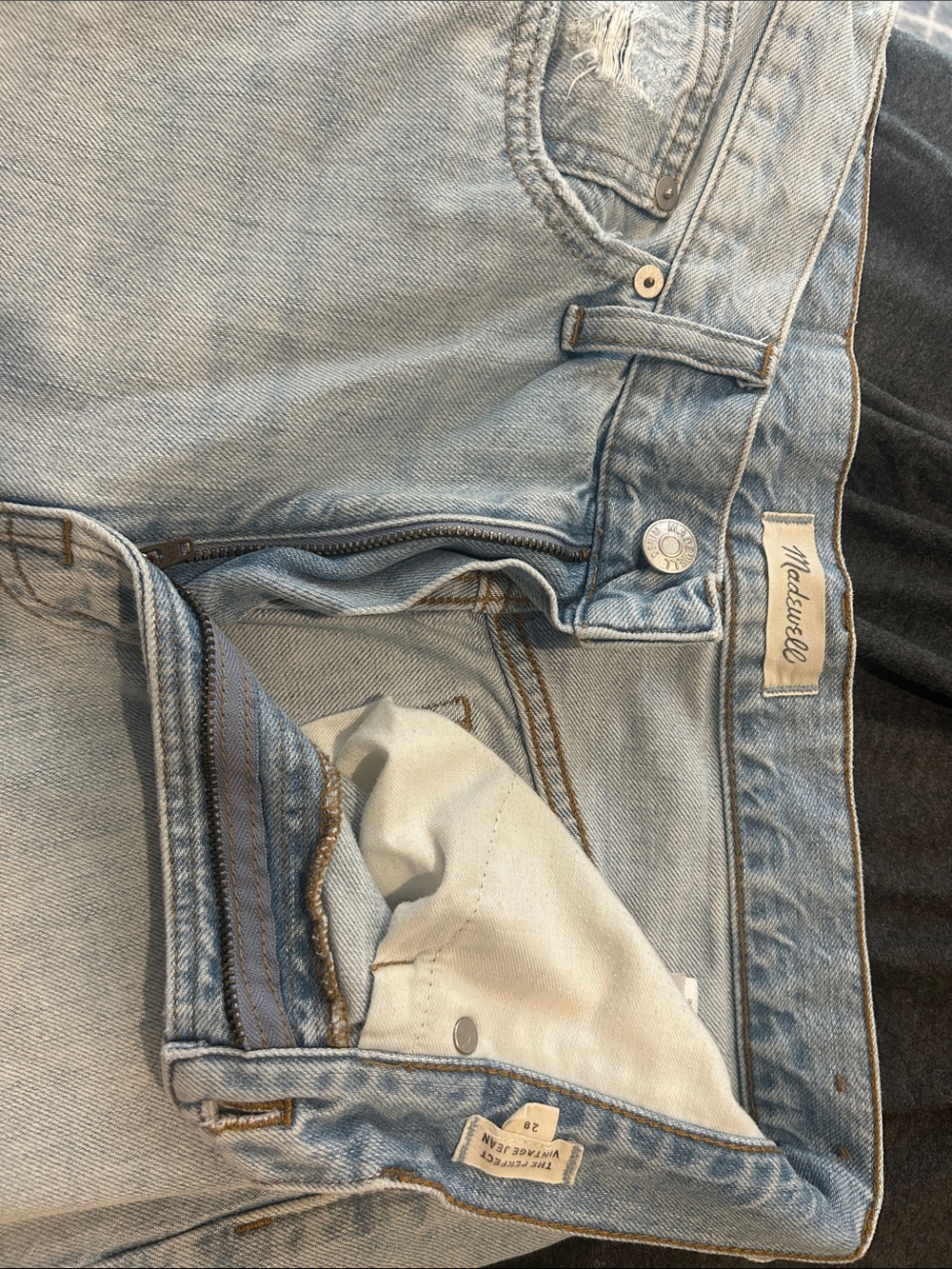 Madewell Light Wash High-Rise Women's Jeans